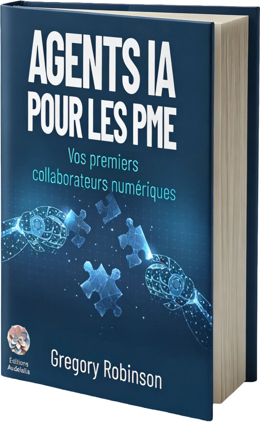 Agents IA pour les PME, couverture