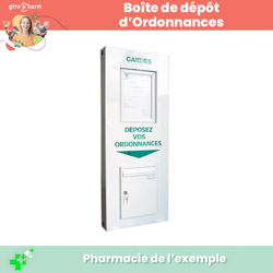 Boîte de dépôt d’ordonnances