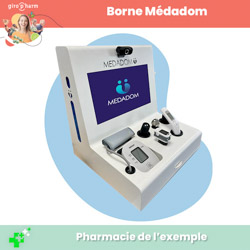 Borne de téléconsultation Médadom