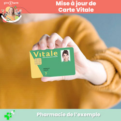 Borne de mise à jour de Carte Vitale