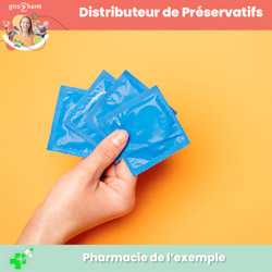 Distributeur de préservatifs extérieur