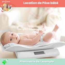 Location de pèse-bébé
