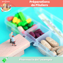 Préparation de Piluliers